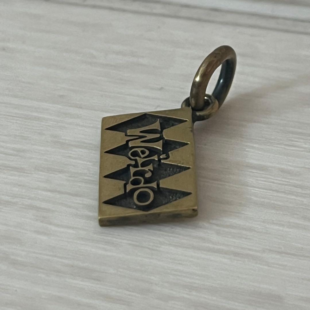 WEIRDO ウィアード ロゴ ペンダントトップ シルバー チャーム ルード 金