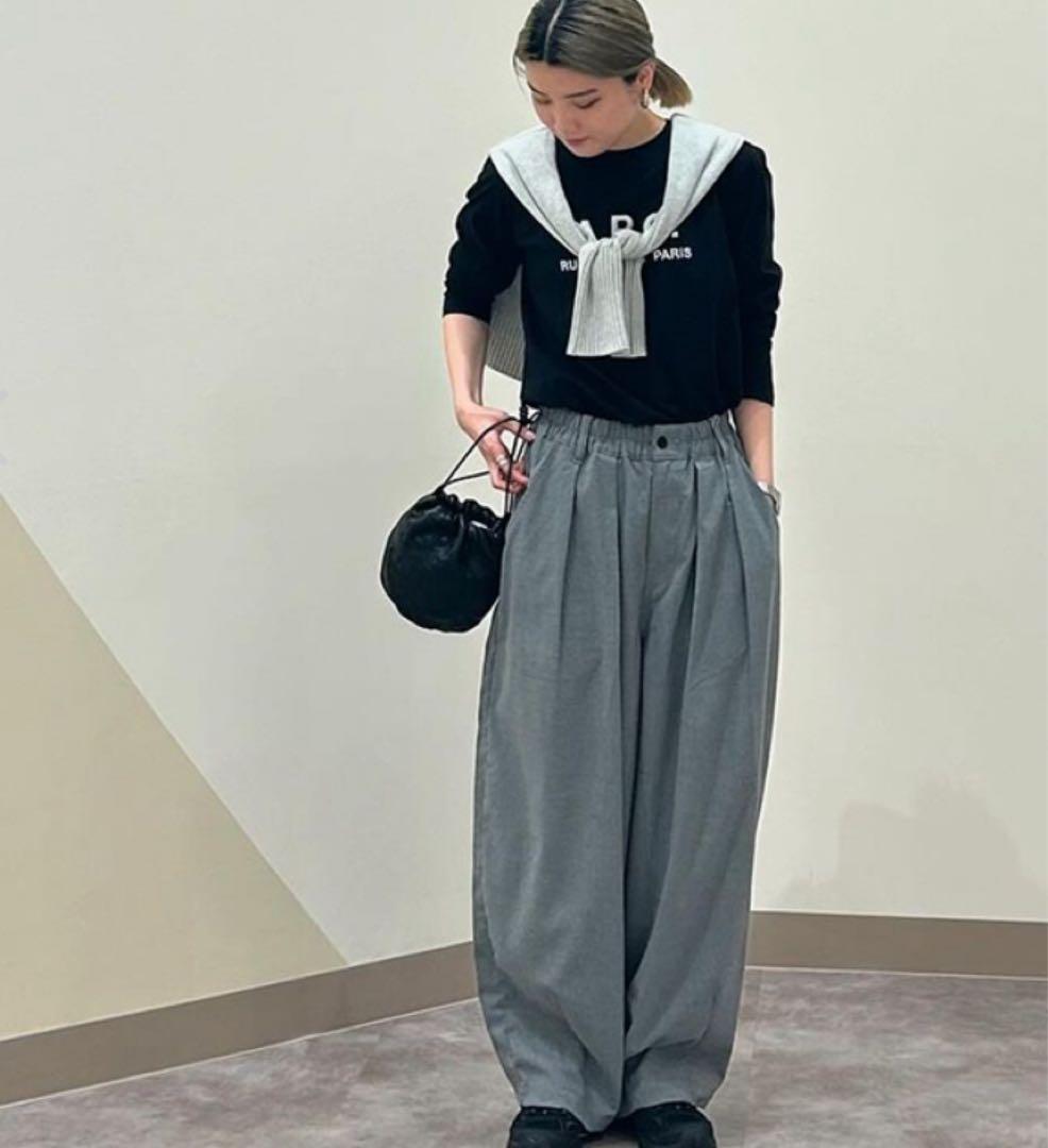 美品 HARVESTY(ハーベスティ) 別注 サーカススラックスパンツ HARVESTY