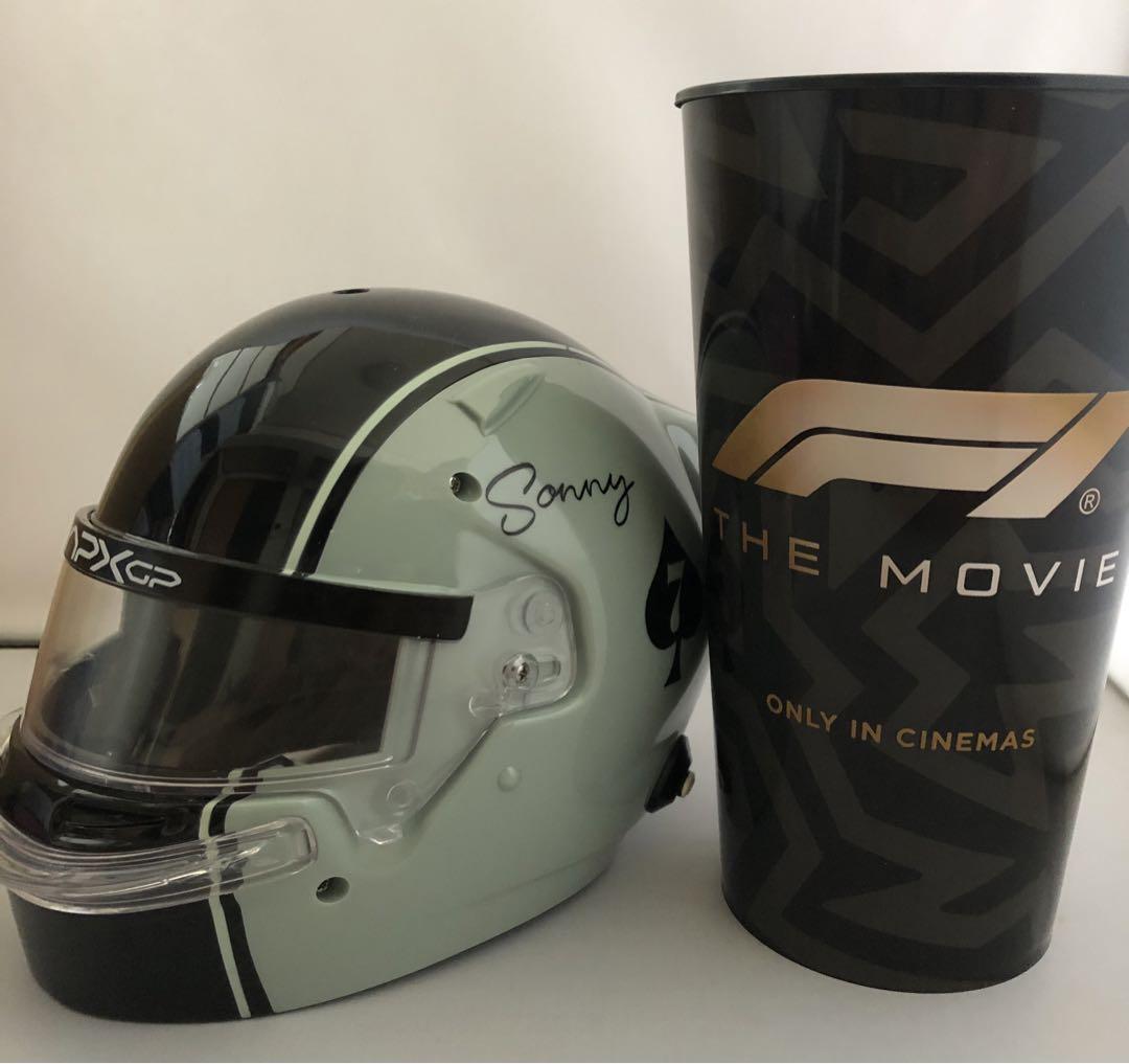 映画 F1 THE MOVIE ヘルメットフィギュア ドリンクカップ エフワン F1 エフワン 映画 オリジナルドリンクカップ ユナイテッド限定品