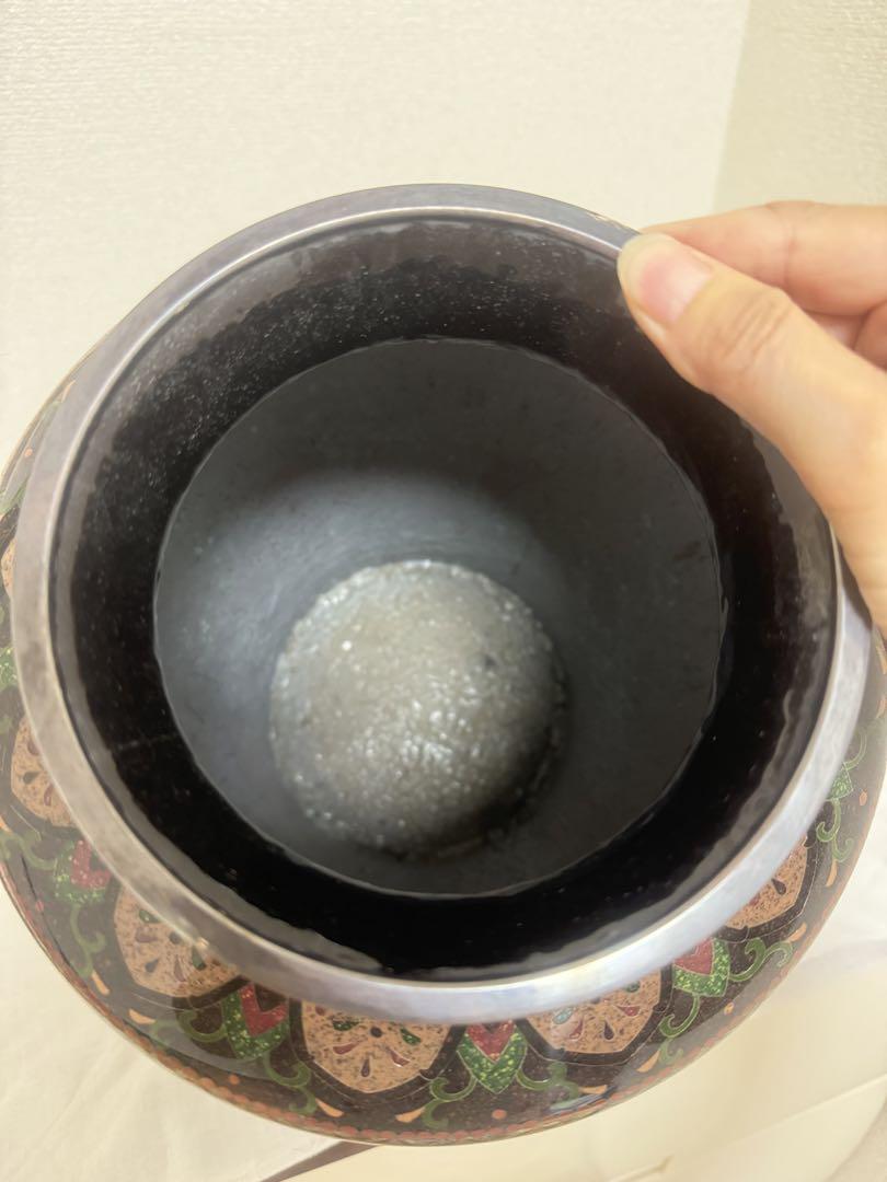 七宝焼　壺　花瓶　置物　アンティーク　コレクション