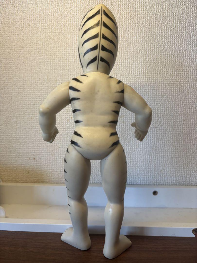 【当時物】中嶋製作所　ソフビ タイガーマスク グレートゼブラ