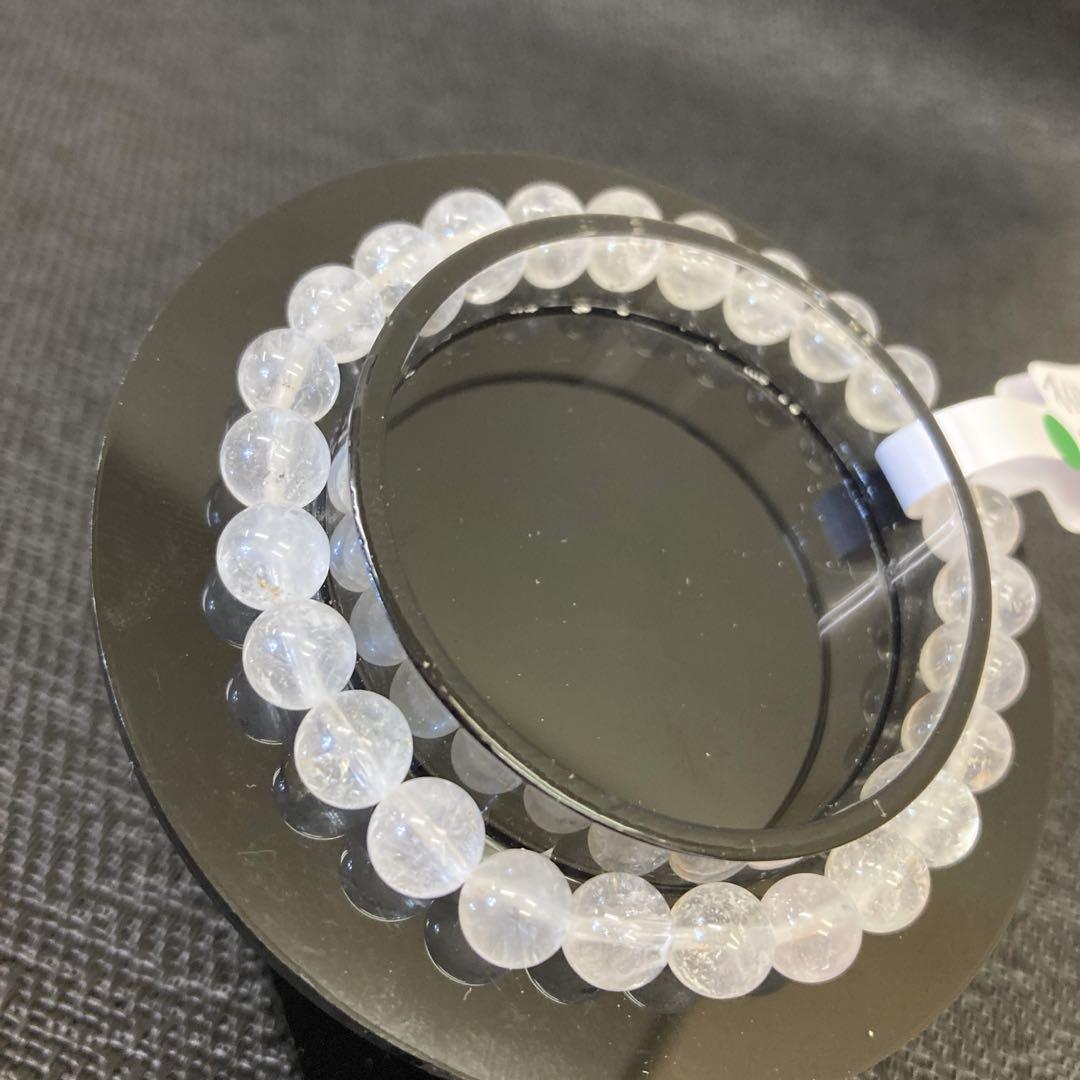 オイルインハーキマーダイヤモンド、ビーズブレスレット - メルカリ