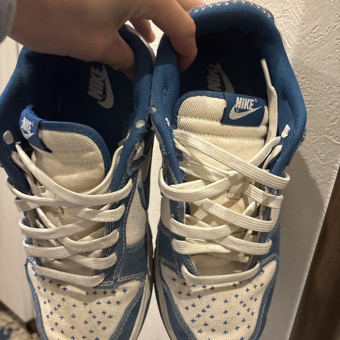 Nike スニーカー 青/アイボリー