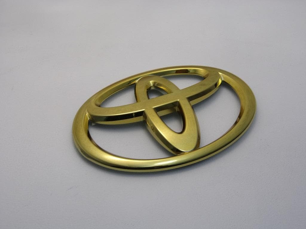 90系NOAH ノア プレミアム ゴールドエンブレム 2点セット F黒背景シート