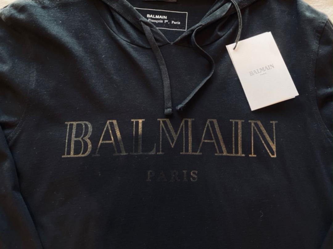 大人気得価 新品未使用 BALMAIN バルマン パーカー カットソー ロング Tシャツ cLutg-m68212777521 正規品在庫