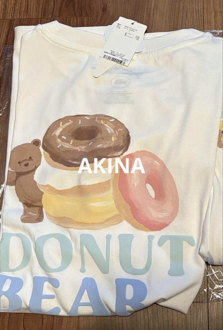 ドーナツベア Tシャツ 新品未使用 ジェラートピケ