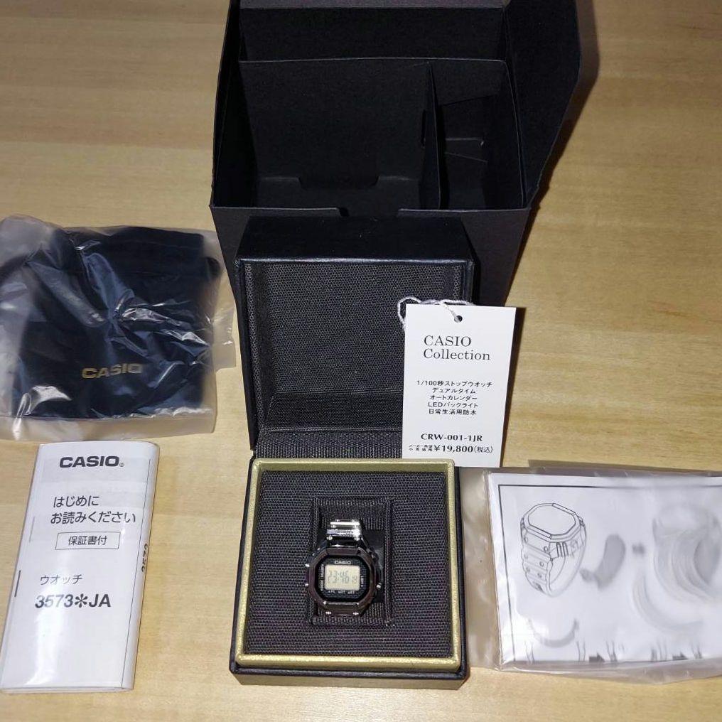 CASIO CRW-001-1JR デジタル時計