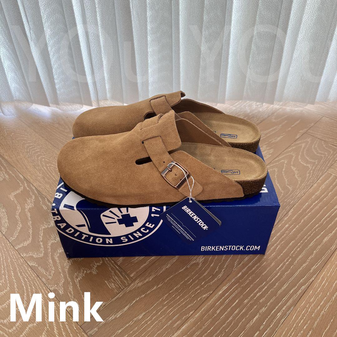 BOSTON BIRKENSTOCK ビルケンシュトック サンダル ミンク 男