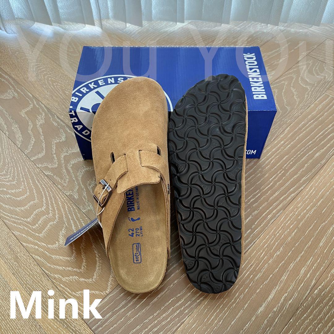 BOSTON BIRKENSTOCK ビルケンシュトック サンダル ミンク 男
