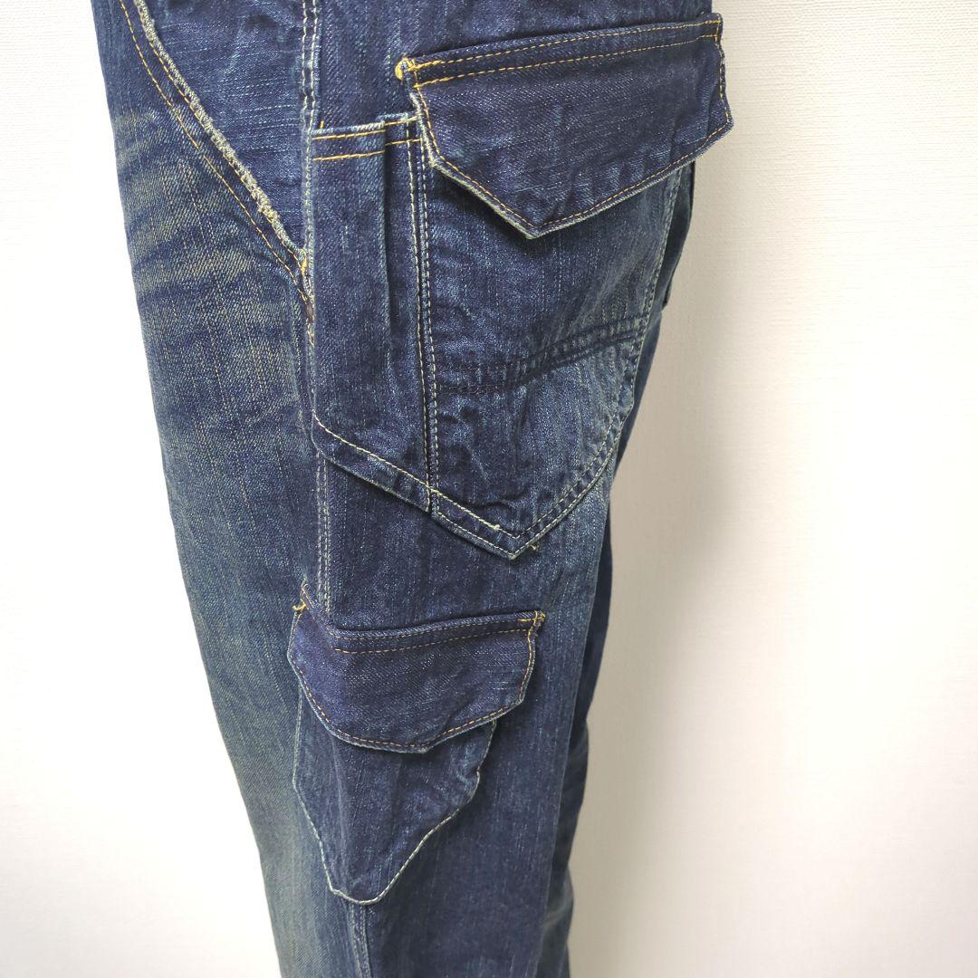 【未使用】Johnbull ユーズド加工 ワーク ペインタースリム サスペンダー 【未使用】Johnbull ユーズド加工 ワーク ペインタースリム サスペンダー