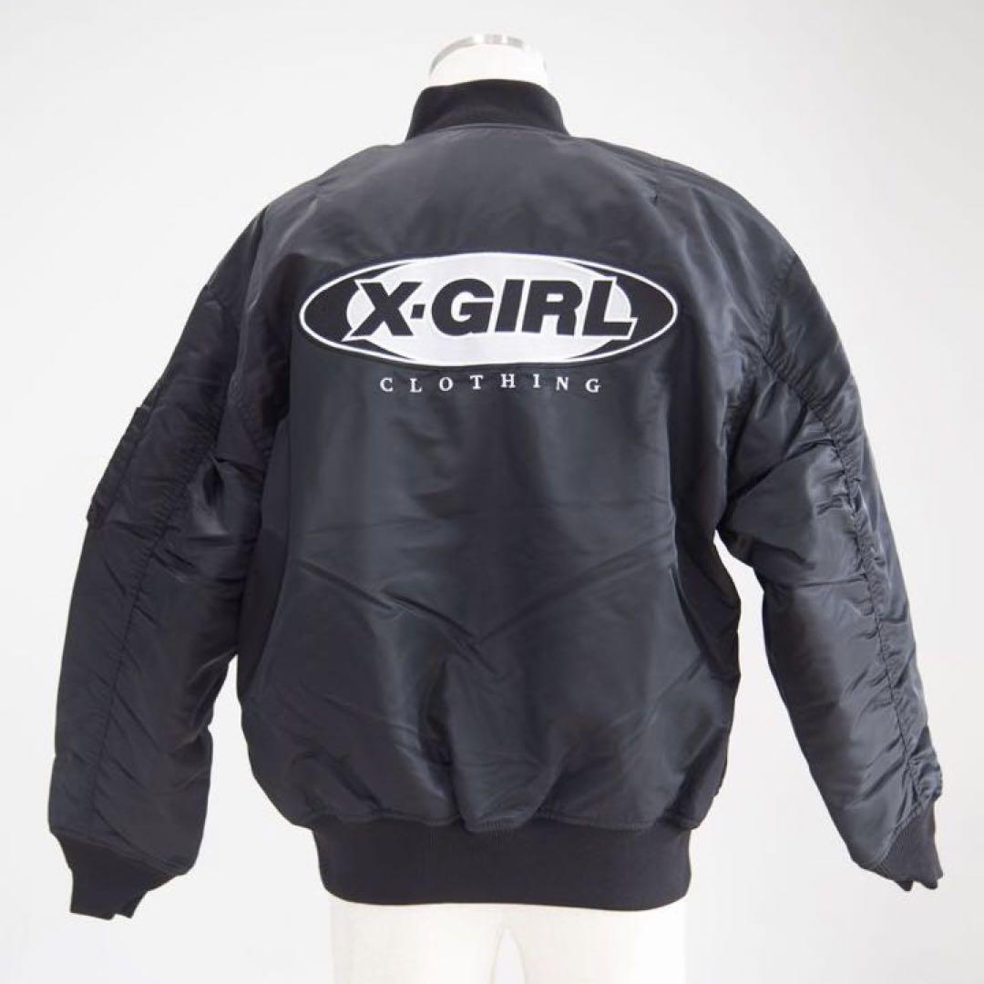 新品タグ付きX-girl OVERSIZED MA-1