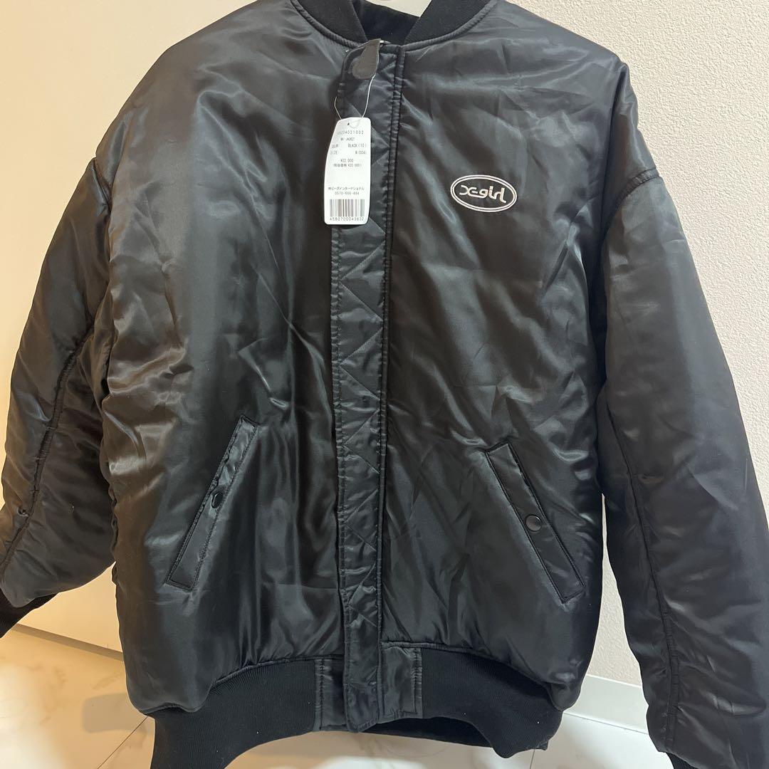 新品タグ付きX-girl OVERSIZED MA-1