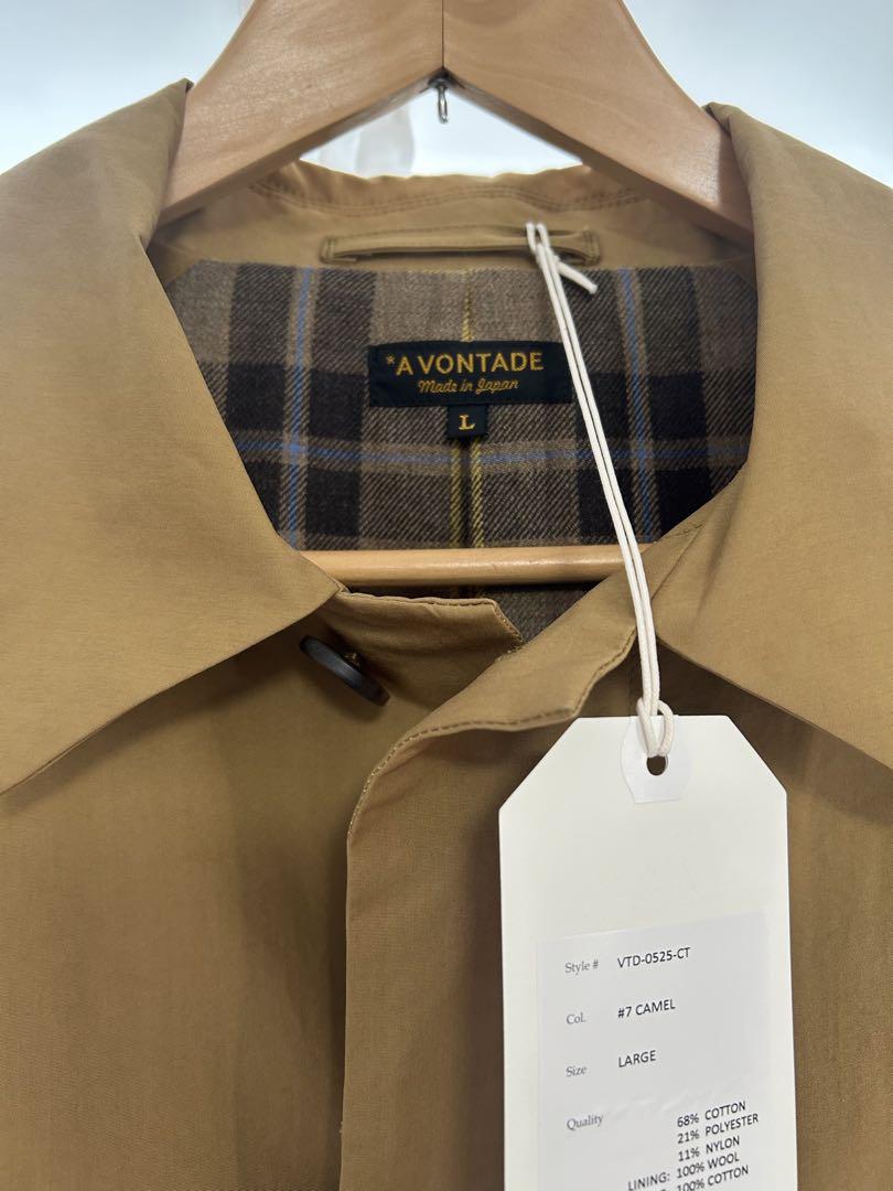 アボンタージ　コートA VONTAGE Lax Balmacaan Coat