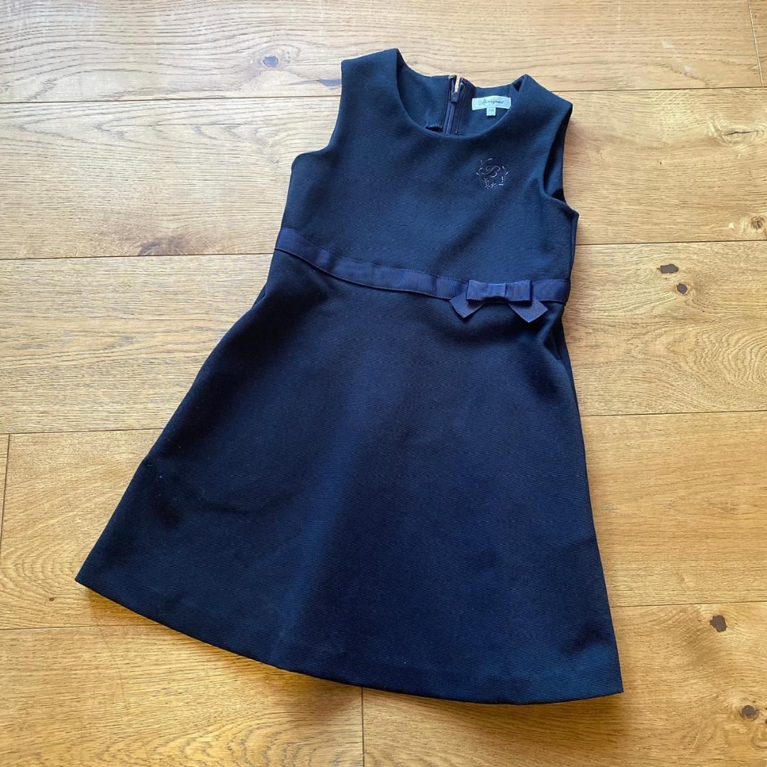 新品　組曲キッズ　Bouquet　ワンピース　リボン　110-115　6712
