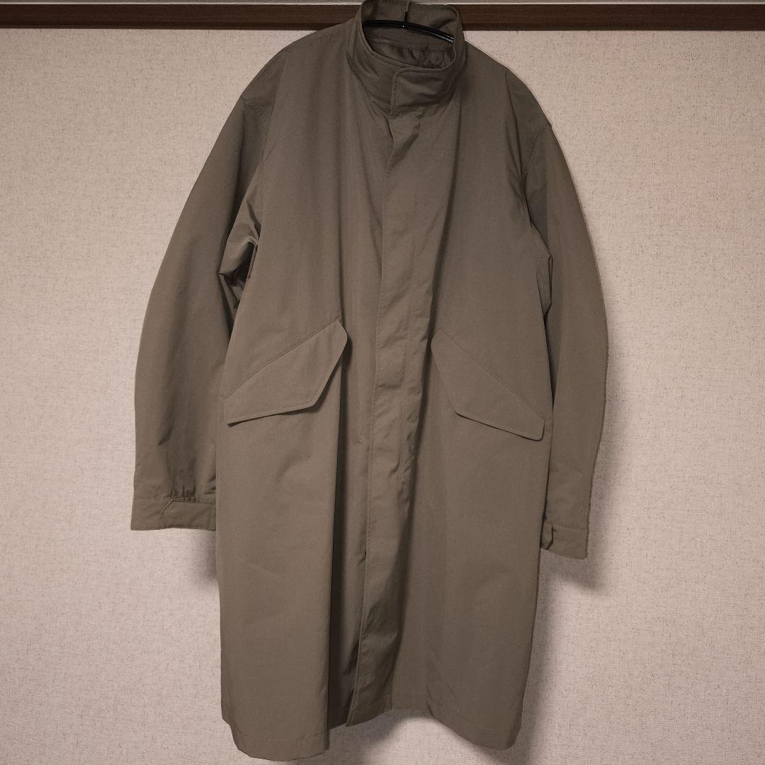 美品　ユニクロ　ウィンドプルーフ2WAYコート　ブラウン　Lサイズ