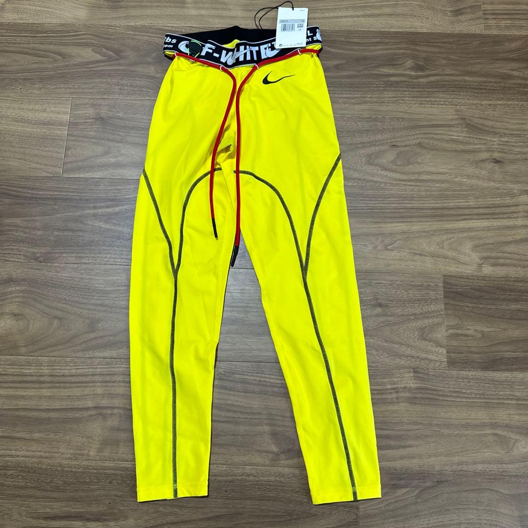 OFF-WHITE X NIKE タイツ レギンスパンツ XSXS SS NIKE