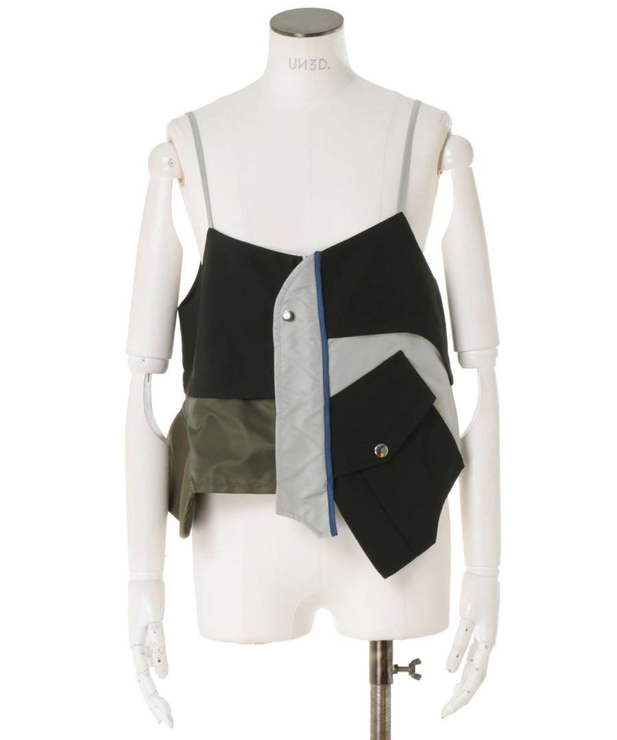 UN3D. - MA-1 DOCKING BUSTIER / MA-1ドッキングビスチェ