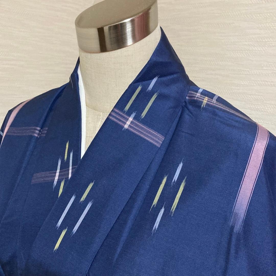 KA1034 大島紬 身丈156cm 着物 正絹