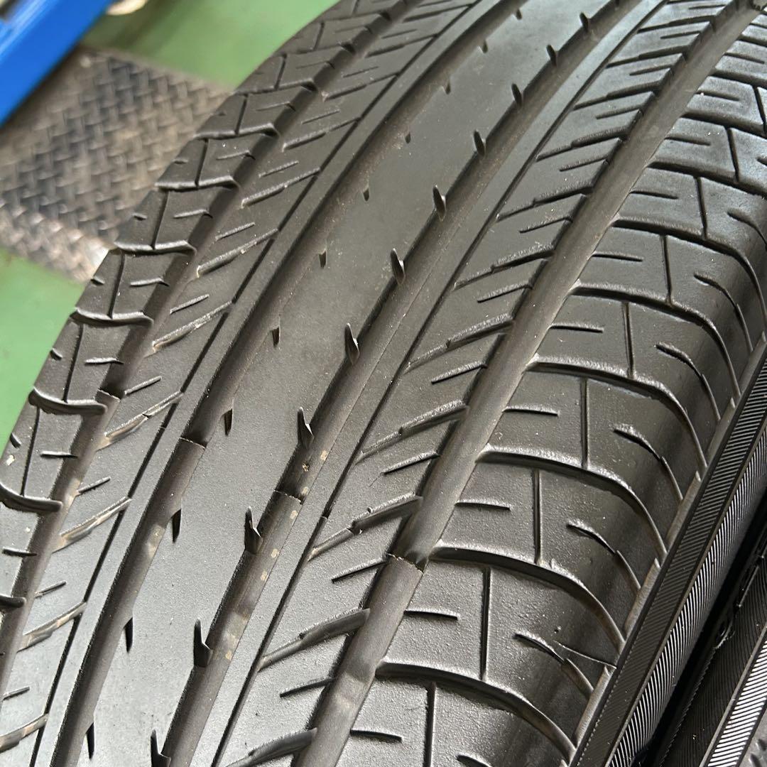中古タイヤジャンク品225/55R18　ヨコハマ4本セット　デリカなどに