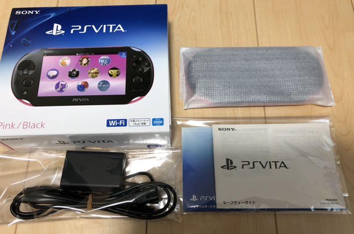 超特価激安 PlayStation®Vitaブラック ピンク bRkZG-m68220477822 人気最安値