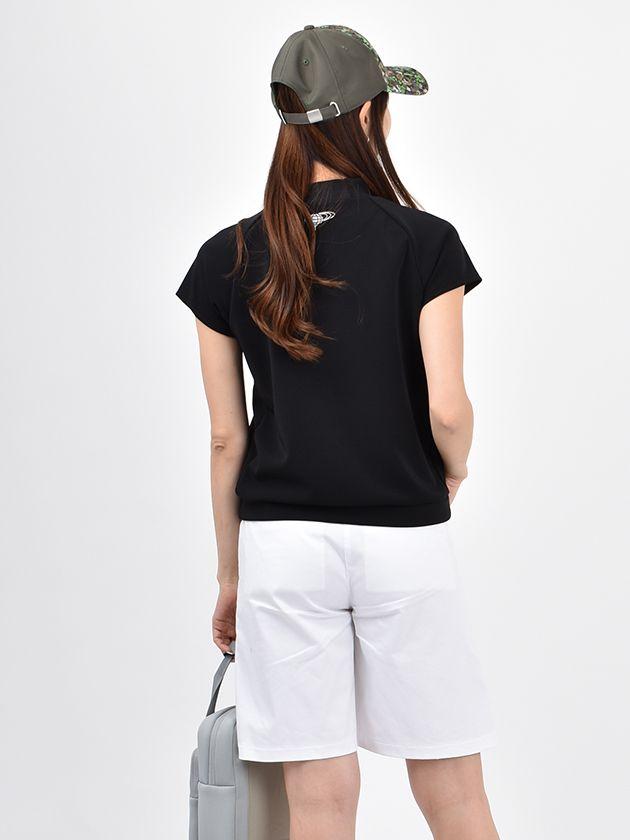 ☆美品☆BEAMS GOLF リブネック切替ダンボール半袖ラグラン