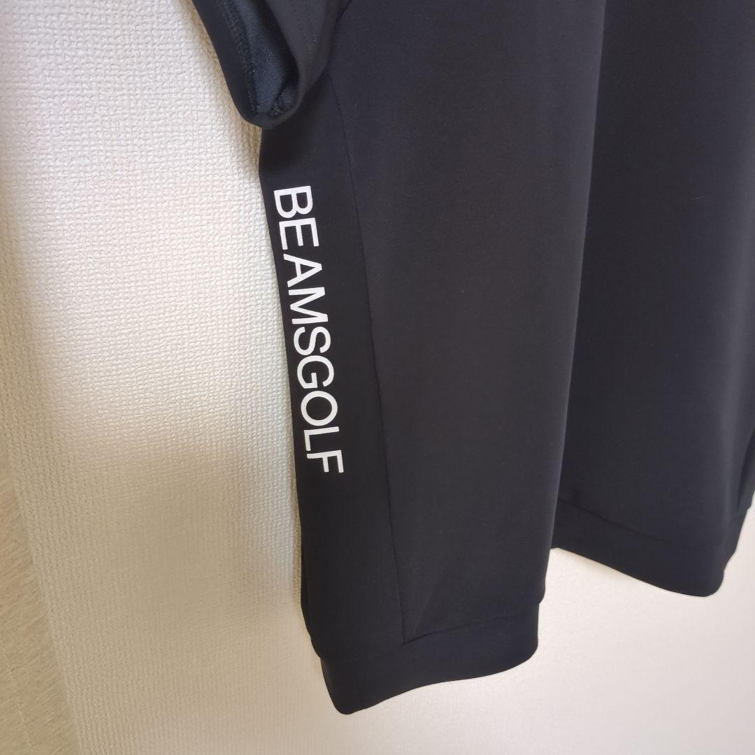 ☆美品☆BEAMS GOLF リブネック切替ダンボール半袖ラグラン