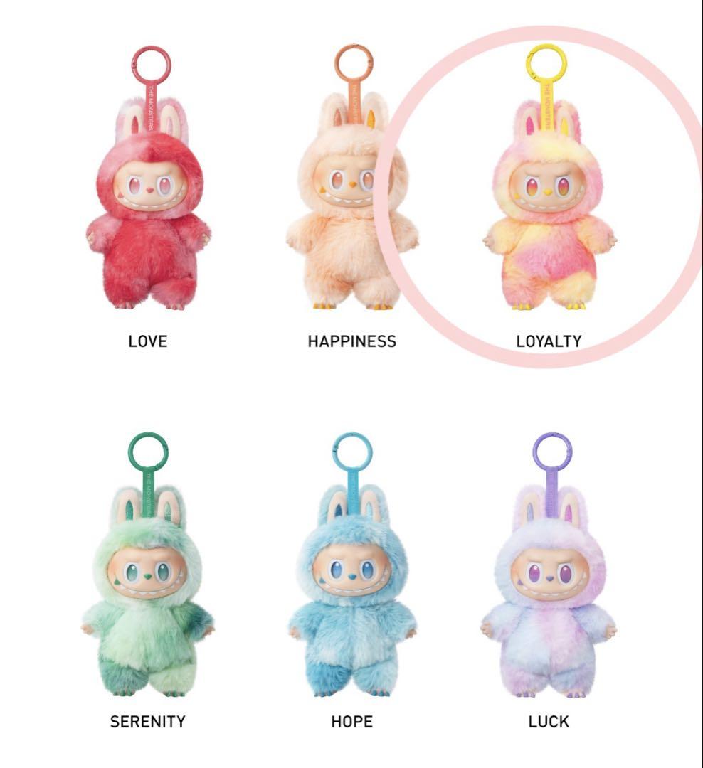 【新品】POP MART LABUBU ラブブ LOYALTY 正規品 ピンク