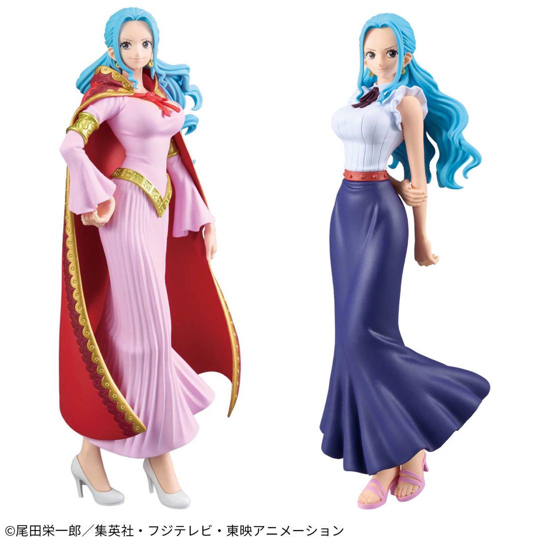 NEFELTARI VIVI (ネフェルタリビビ)フィギュア 2種セット ワンピース DXF ネフェルタリ・ビビ フィギュア 2種セット