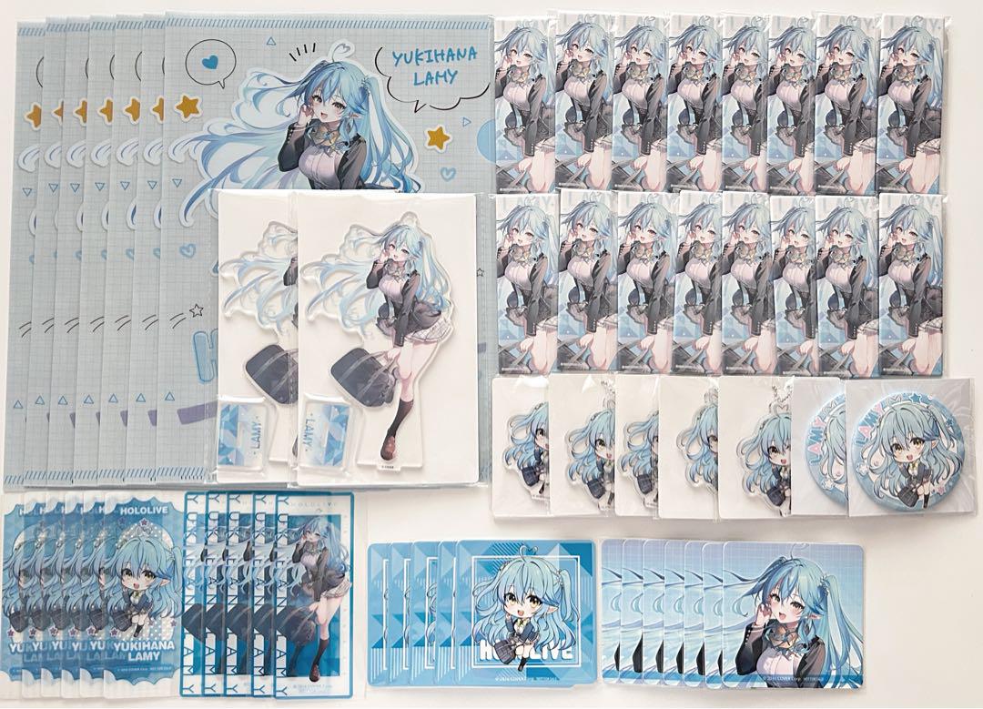 ホロライブ×GiGO キャンペーン 放課後のねぽらぼ 雪花ラミィセット