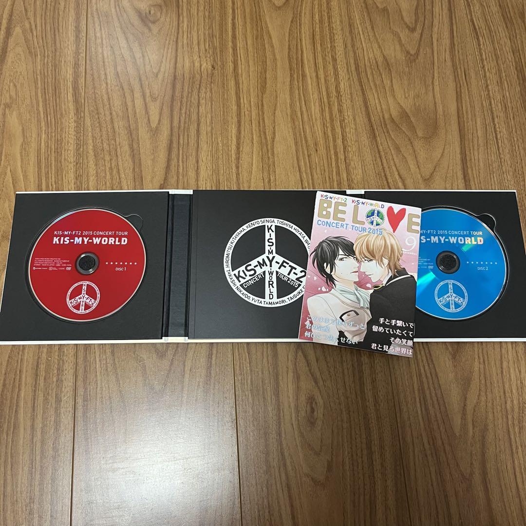 ミュージック Kis-My-Ft2 Kis-My-WORLD Blu-ray DVD LIVE DVD & Blu-ray 『2015 CONCERT TOUR KIS-MY-WORLD』 | Kis