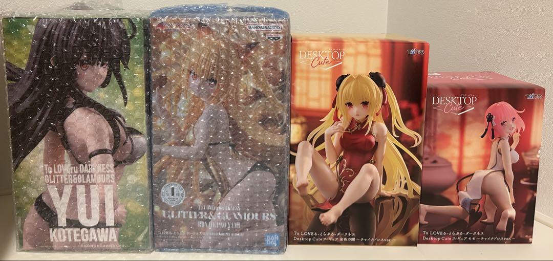 ToLOVEるダークネス Desktop Cute フィギュア 24体セット To LOVEる とらぶる ダークネス Desktop Cute フィギュア 金色の