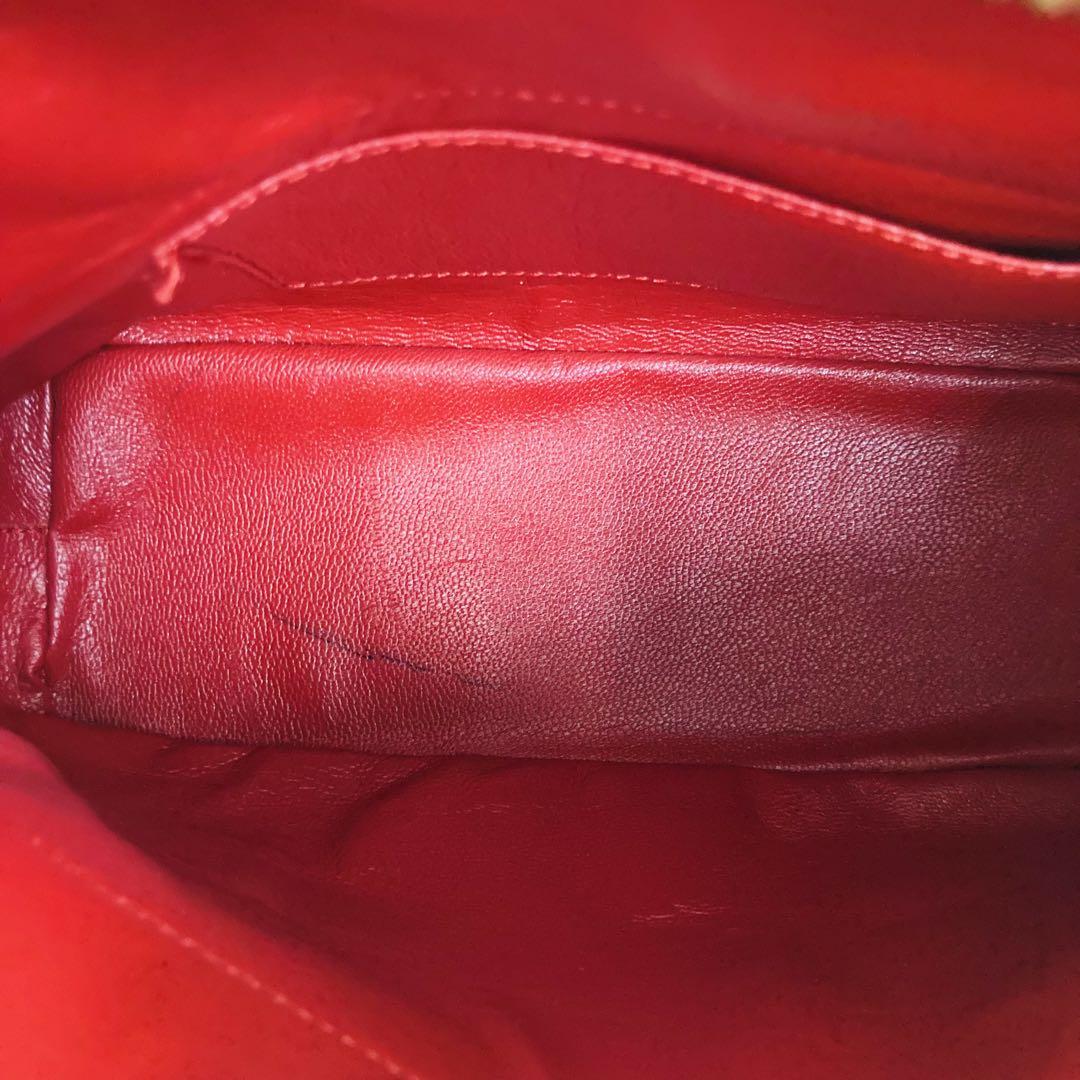 HIGH CLASS ハイクラス　2wayバッグ　オーストリッチ　ブガッティ型