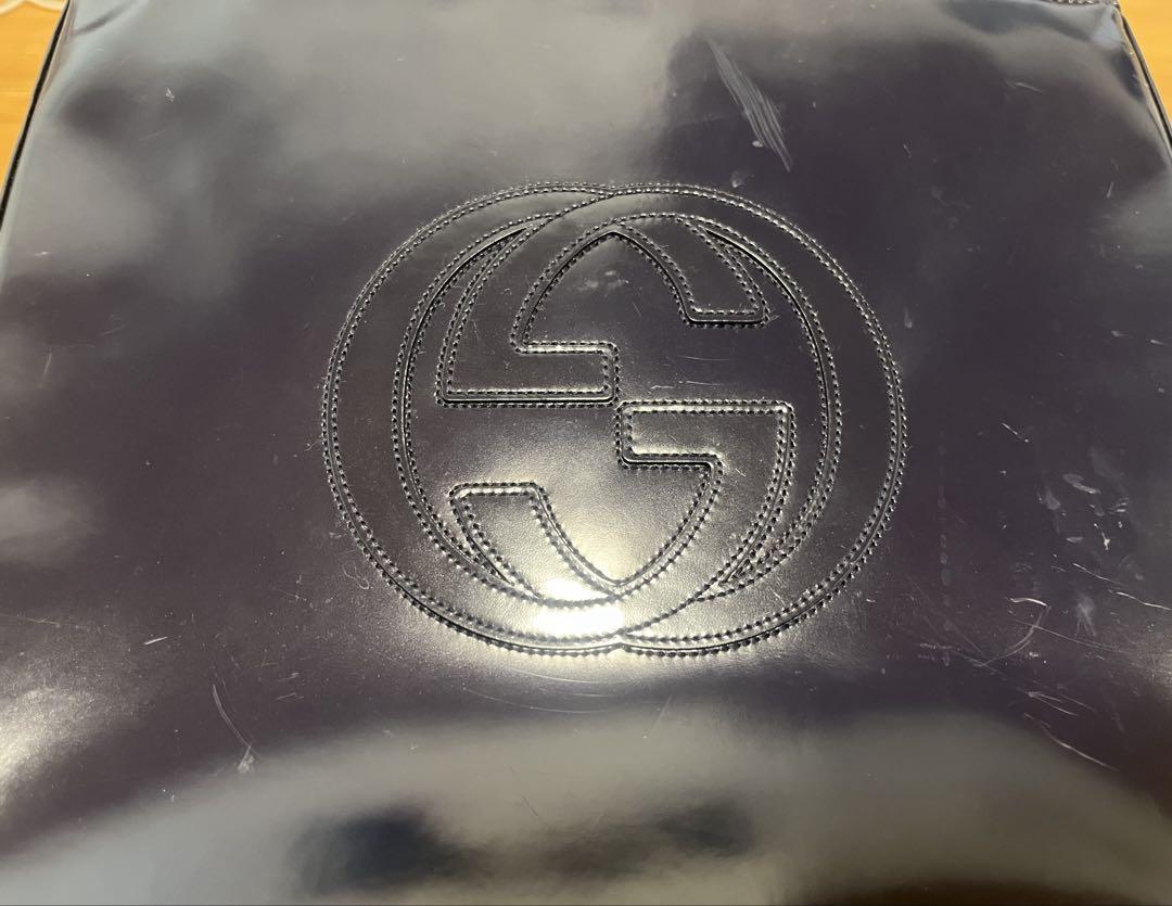 GUCCI グッチ バッグ ネイビー