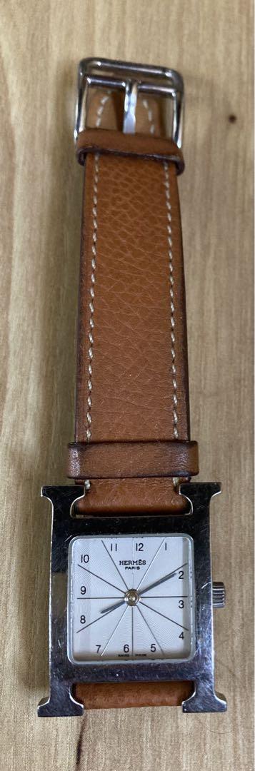 N1289 HERMES エルメスHウォッチ レディース腕時計