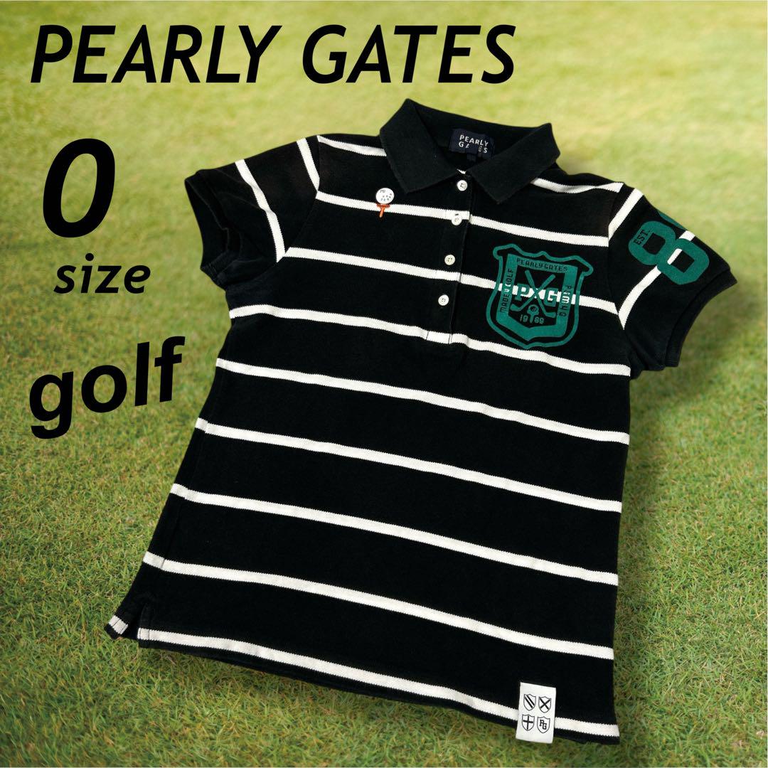 PEARLY GATES ゴルフウェア レディース 0 半袖ポロシャツ/S88