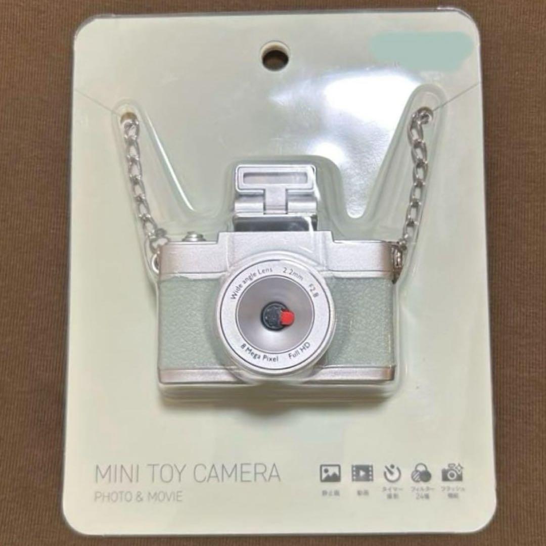 新品未開封】3coins ミニトイカメラ グリーン スリーコインズ