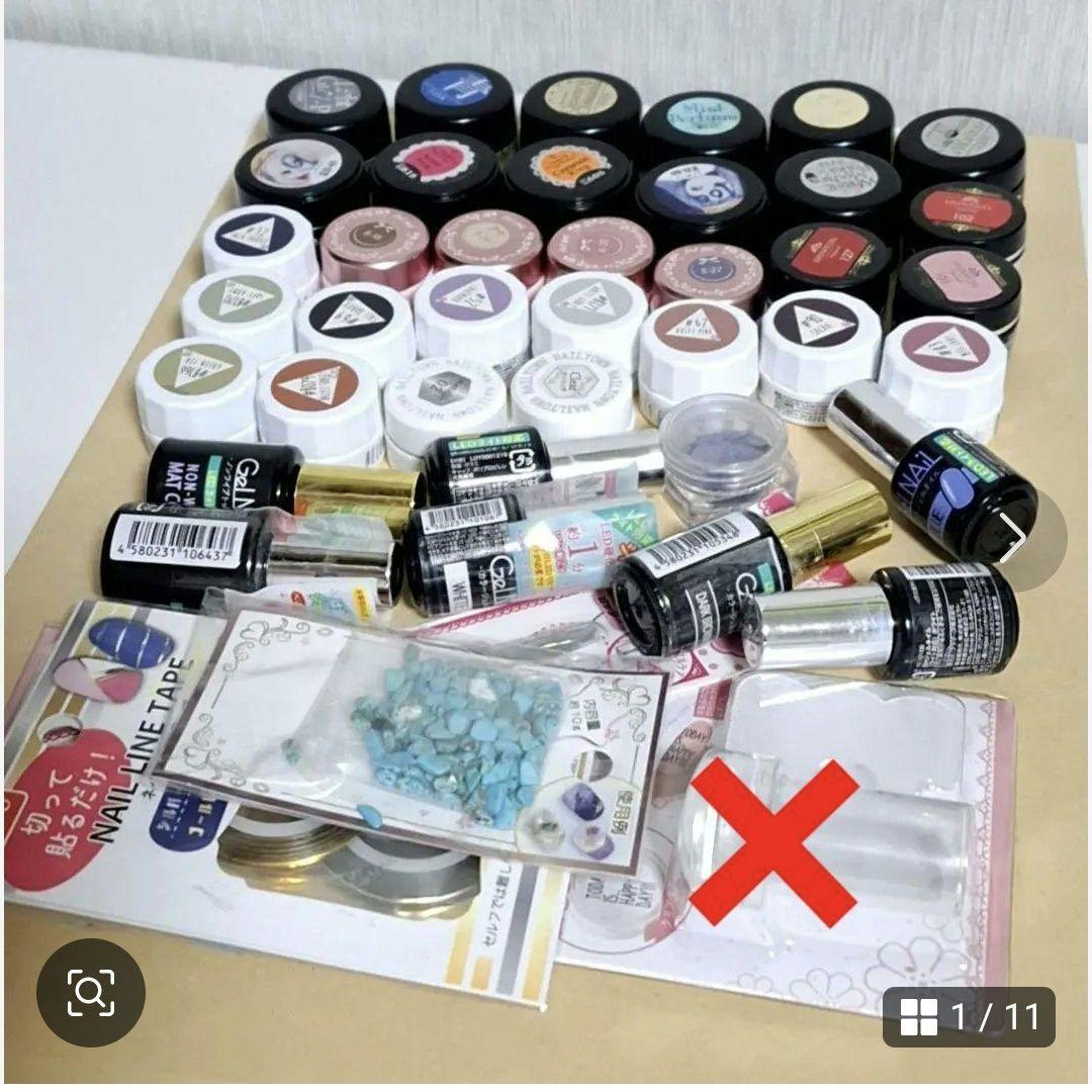 カラージェルまとめ売り その他セット ネイルシール