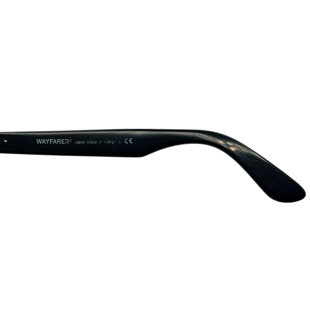 良品 Ray ban ブラック ウェイファーラー サングラス 6702