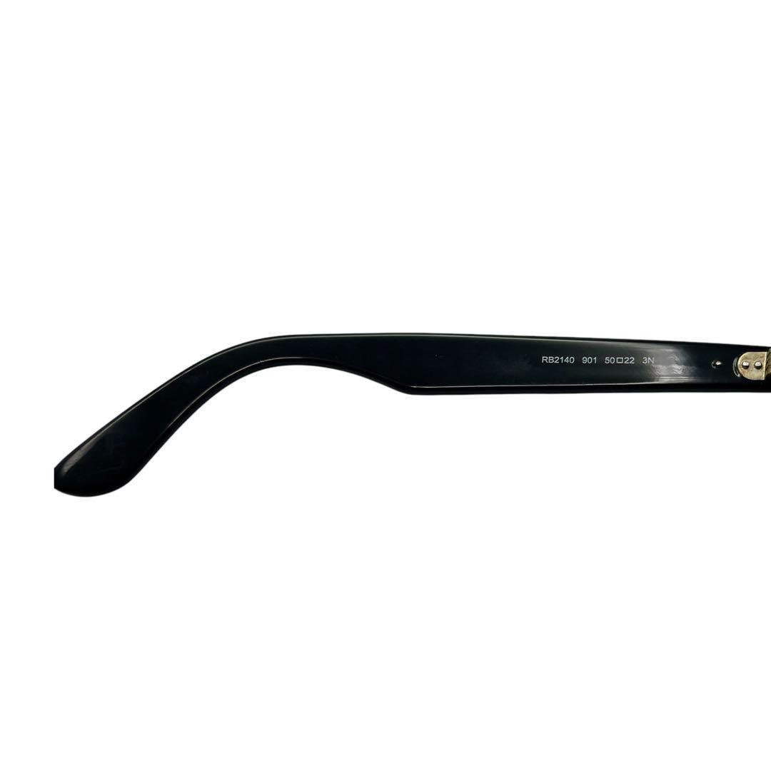 良品 Ray ban ブラック ウェイファーラー サングラス 6702