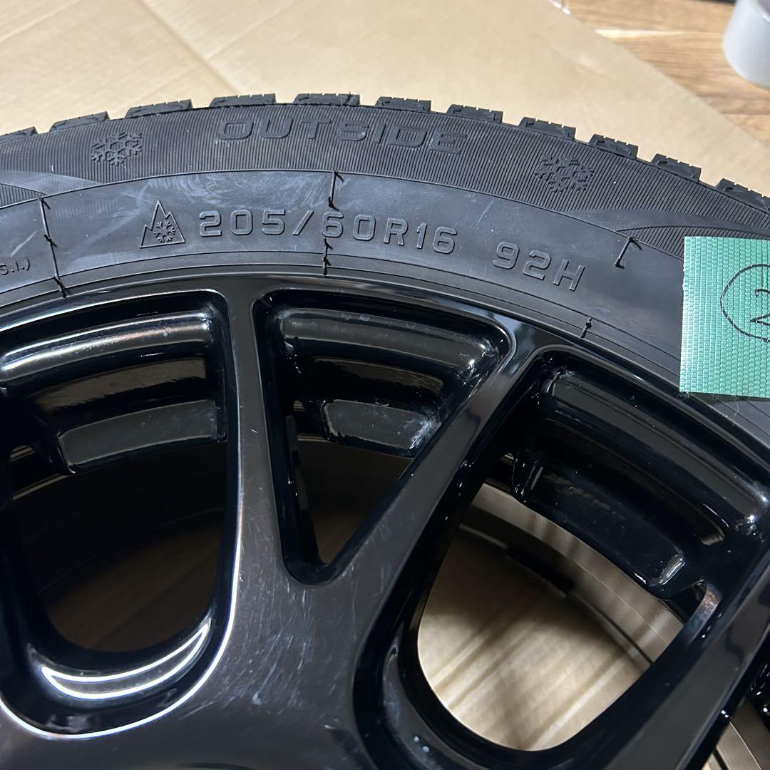 スタッドレス　タイヤホイール　16インチ　205/60R16 ②