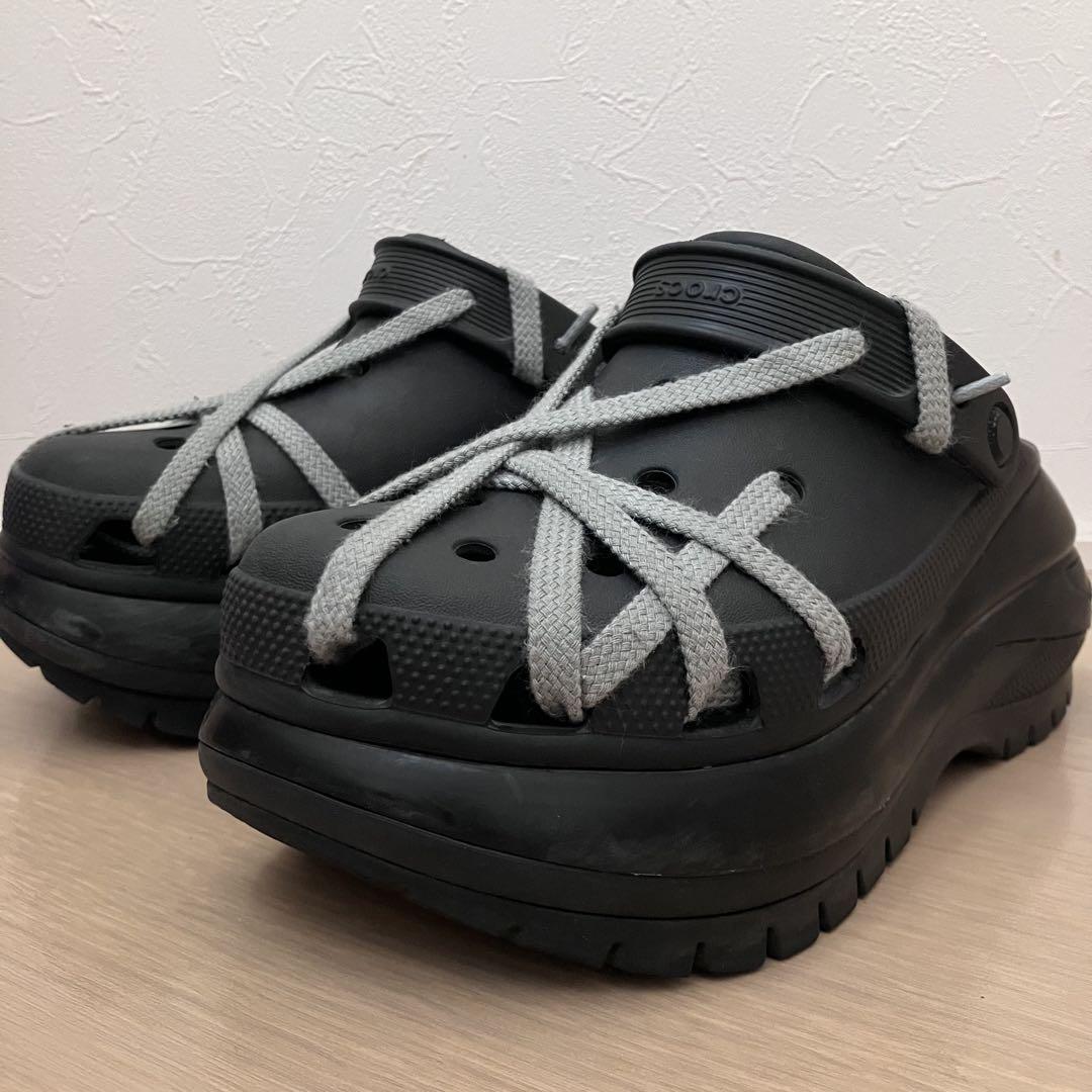 クロックス Crocs メガクラッシュクロッグ 厚底サンダル 26cm