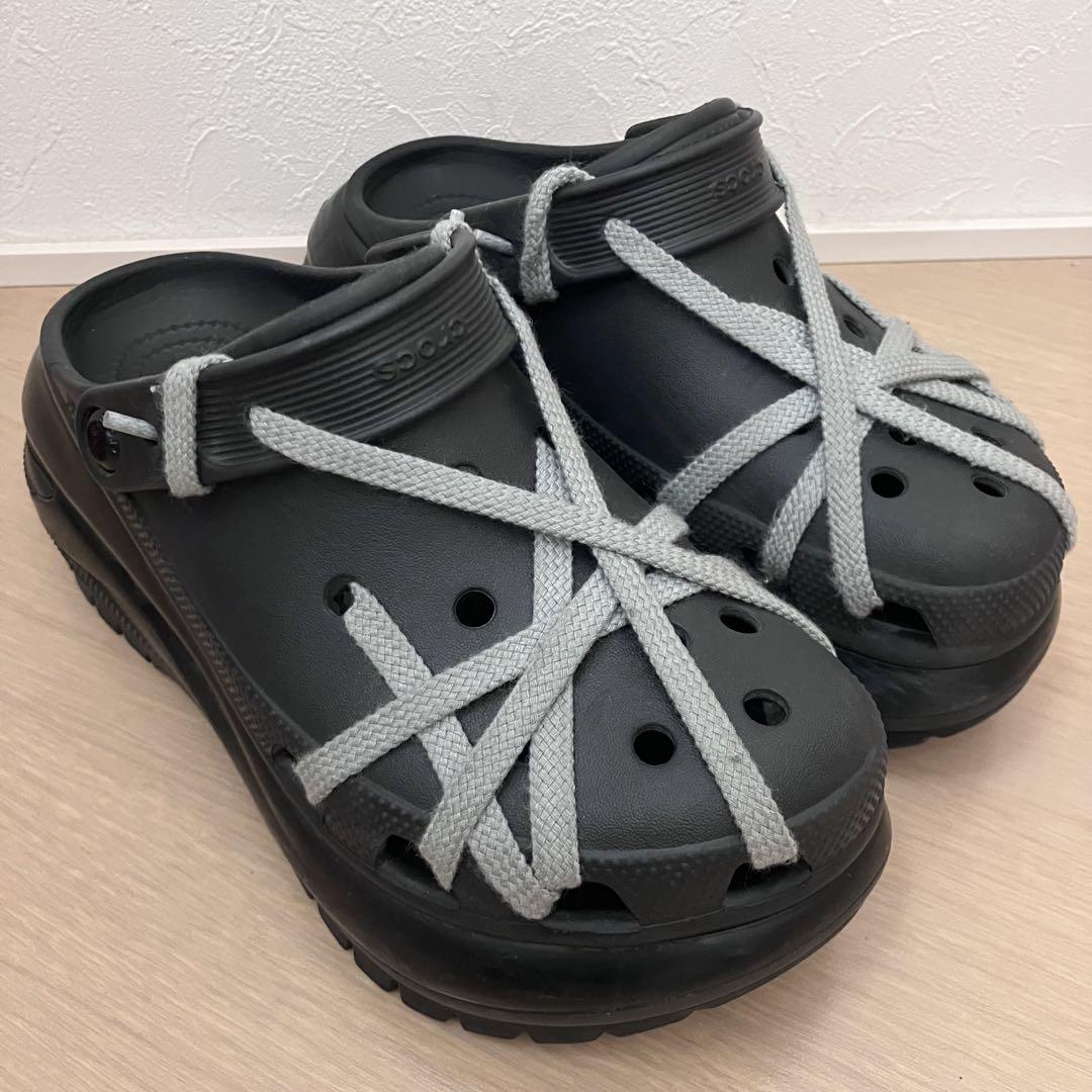 クロックス Crocs メガクラッシュクロッグ 厚底サンダル 26cm