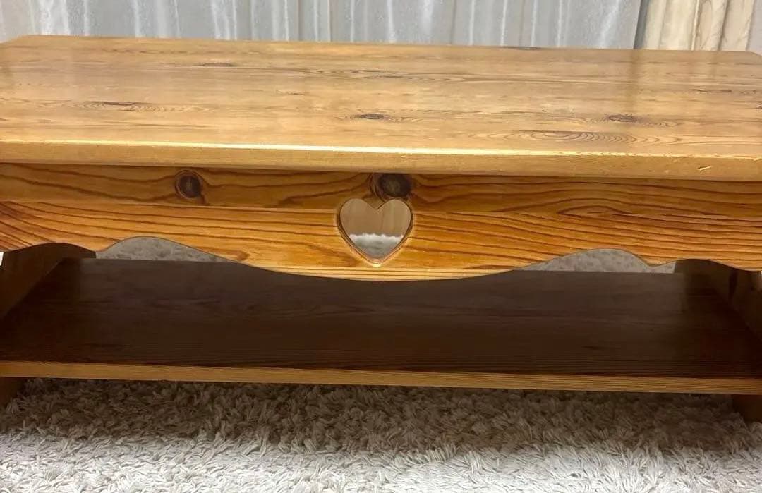 コーヒーテーブルやや傷や汚れあり