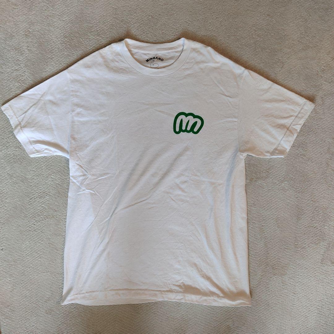 MINNANO Tuff Cotton ホワイト Tシャツ