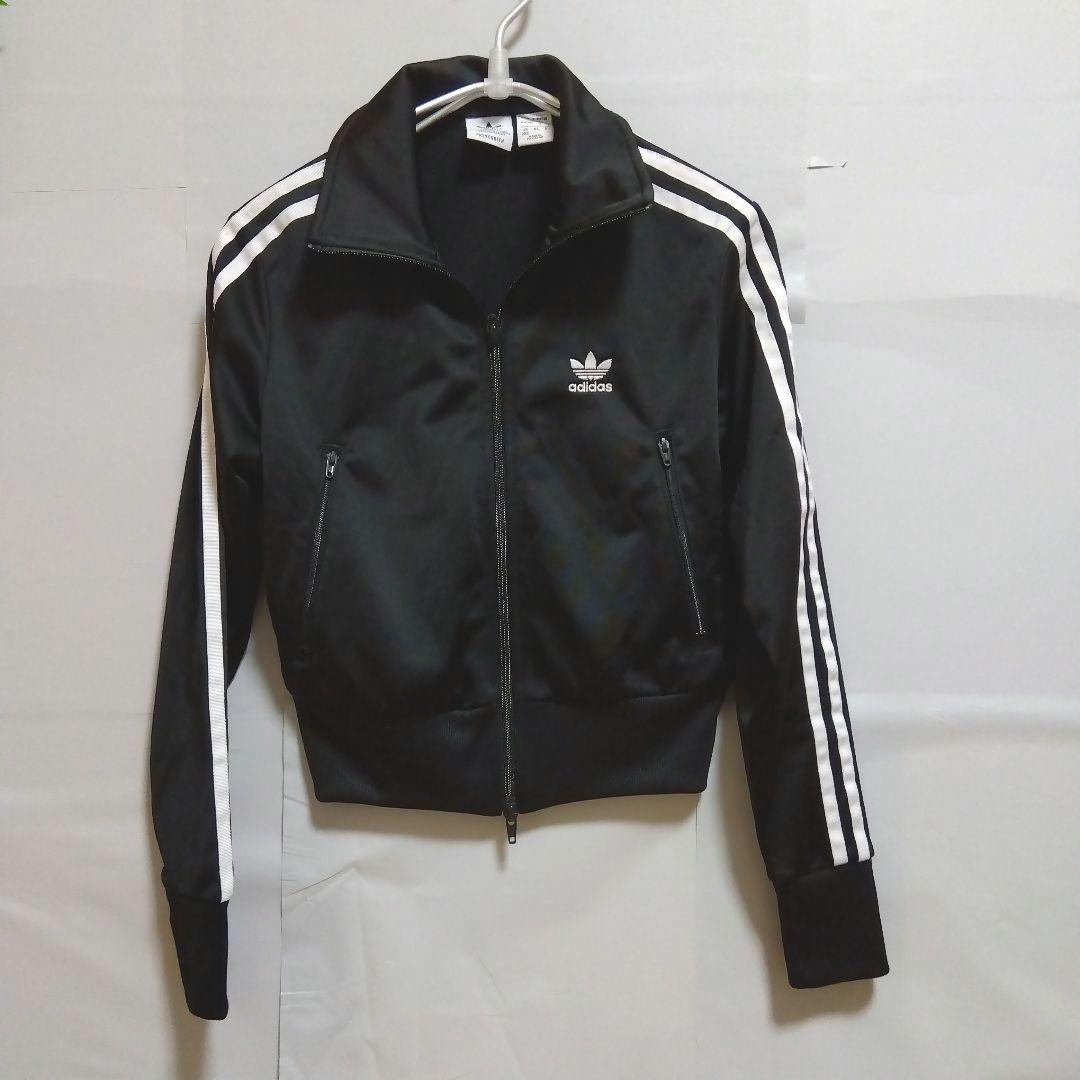 adidas アディダスFIREBIRD TT 短丈トラックジャケット ブラック