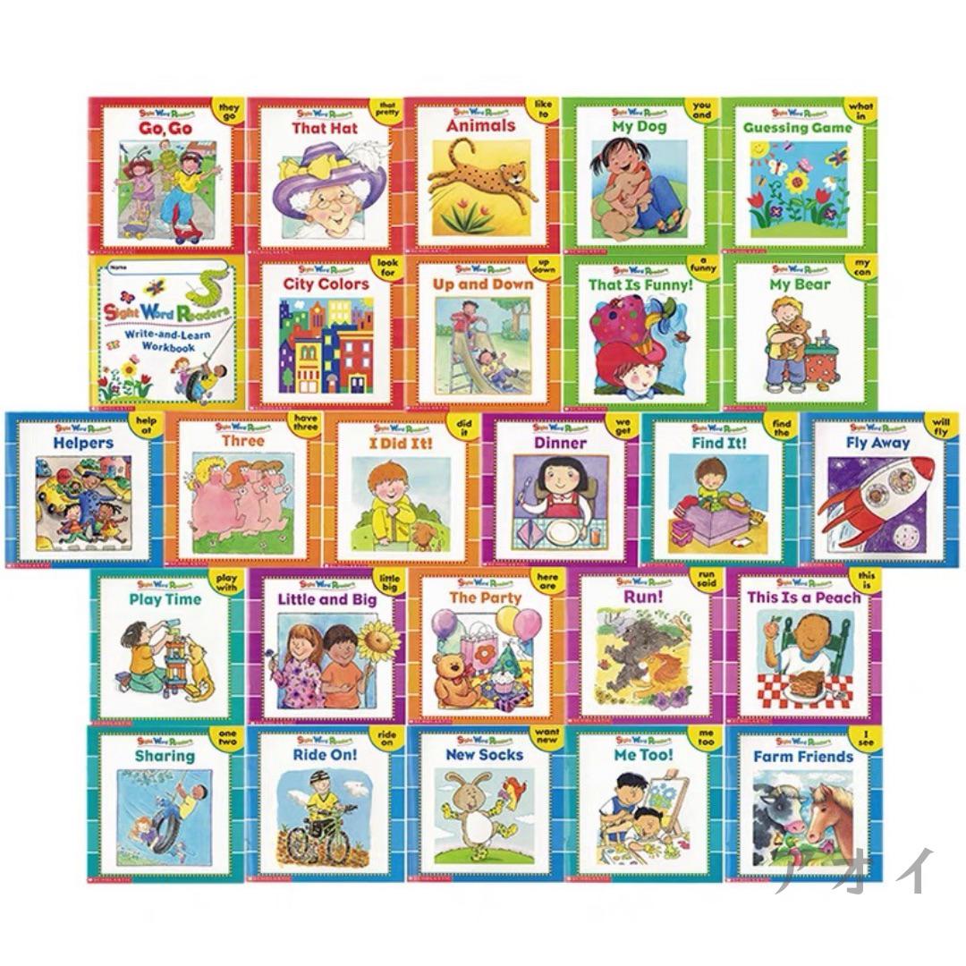 Sight Word Readers絵本25冊 CD付 マイヤペン対応 箱なし