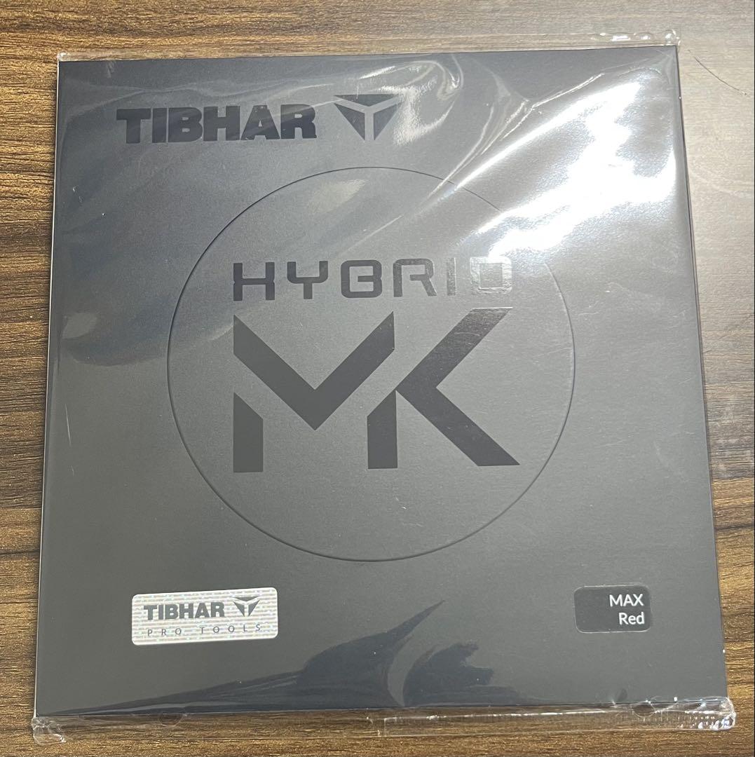 TIBHAR HYBRID MK 卓球ラバー MAX Red
