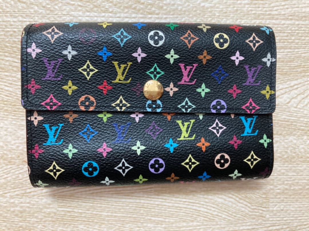 ルイヴィトン 長財布 モノグラム 三つ折り マルチカラー www.gastech