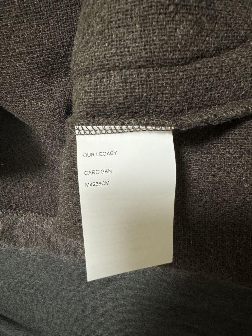 OUR LEGACY Cardigan Mole Grey サイズ44