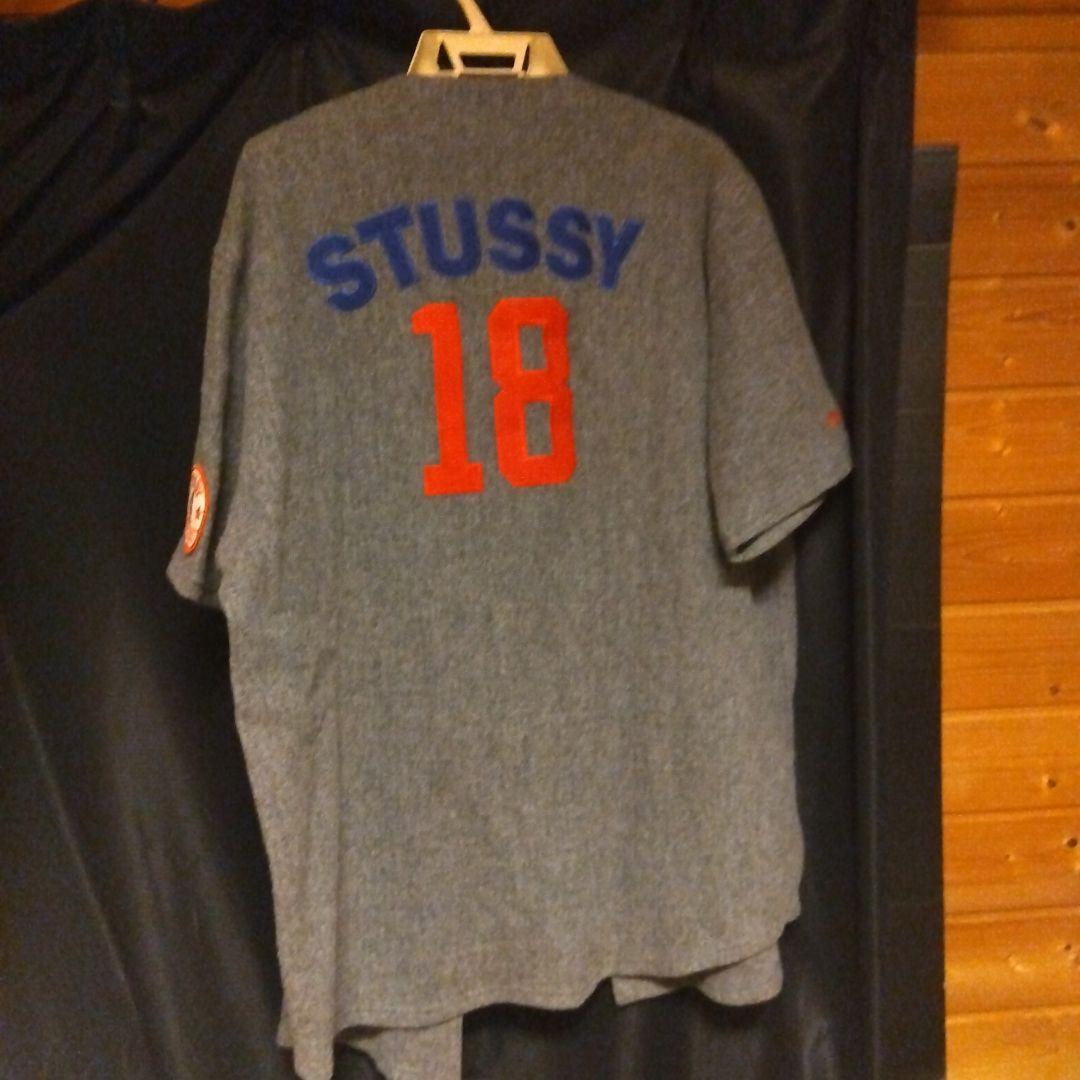 ステューシー記念べーボールシャツ 18周年 STUSSY菅田将暉着用